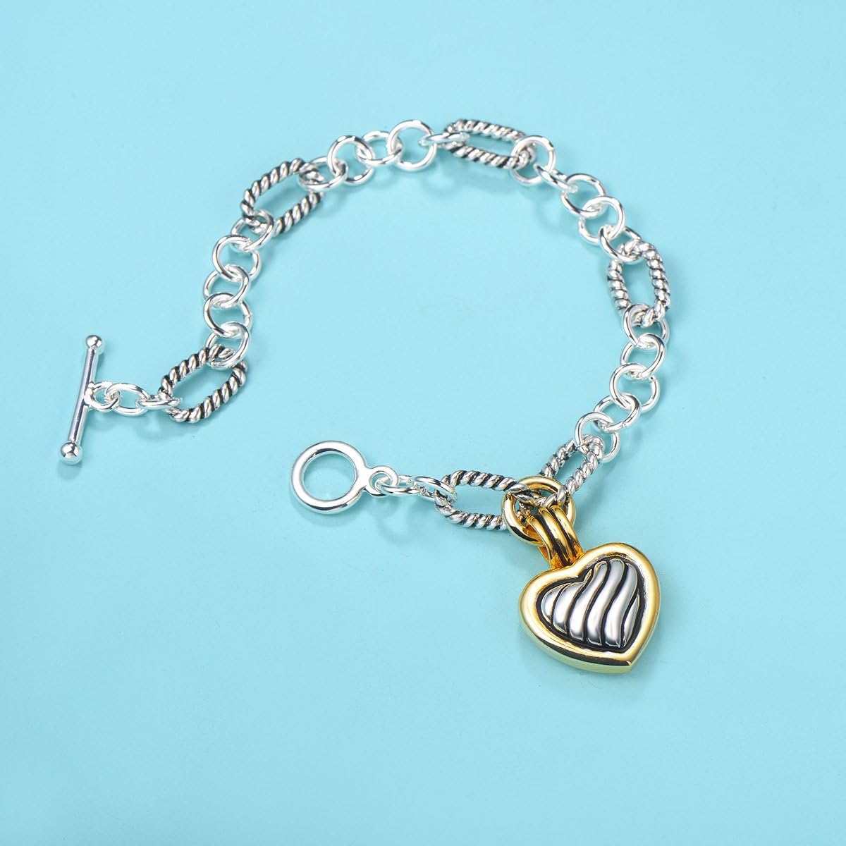 UNY JEWEL Jewelry Make a Statement with Foxtail Link Chain Bracelet Designer Brand Inspired Women Valentine - Image 2