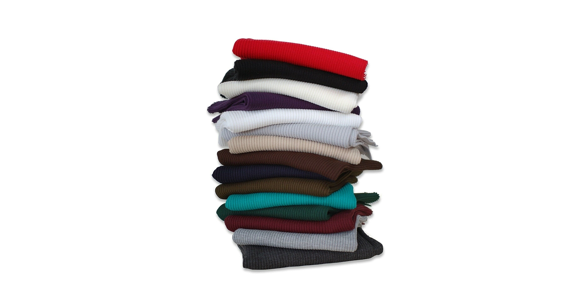 Amazon.com: Rib Knit Cuff Waist Band Fabric,Chunky 2x2 Knit