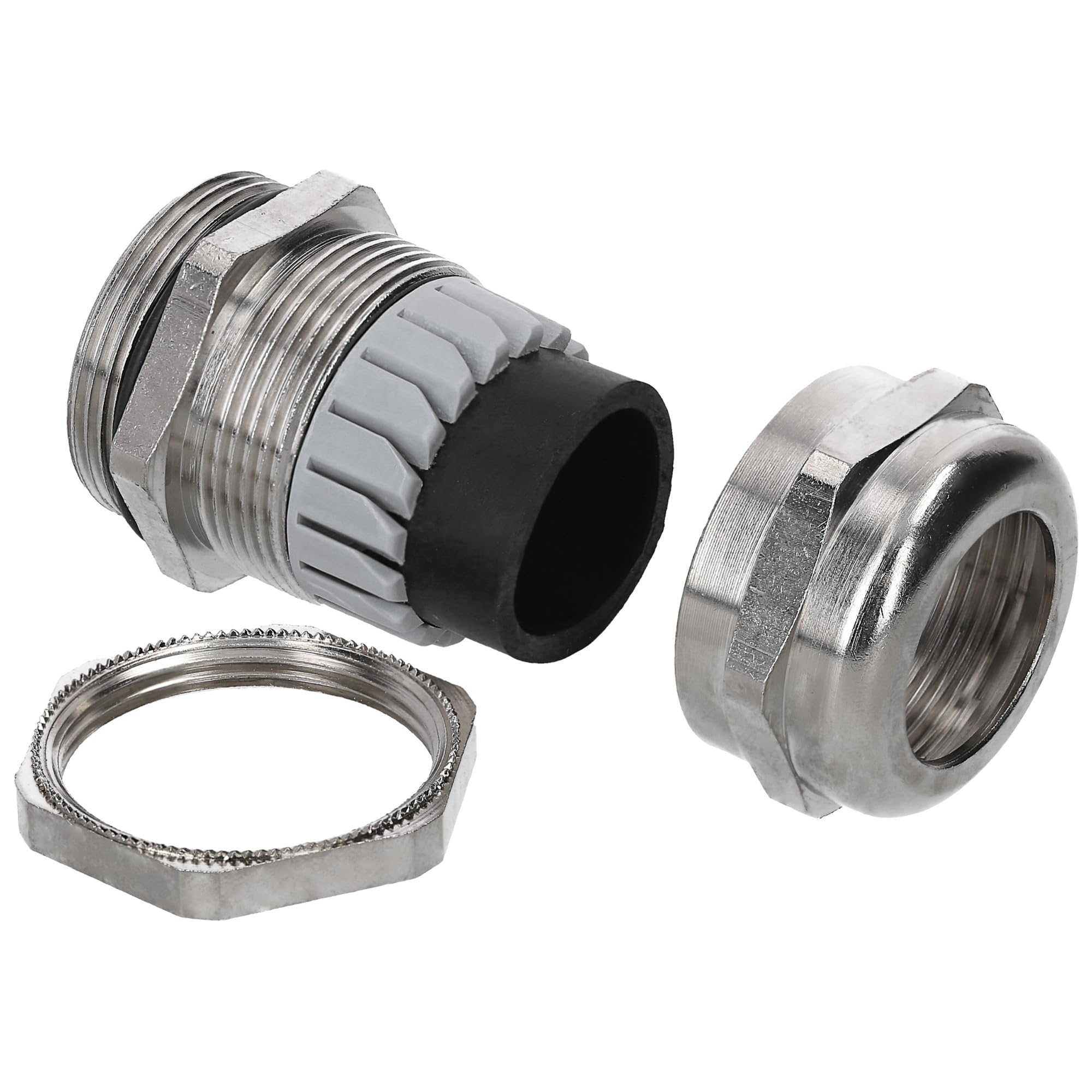 Kalitec Juego de Prensaestopas M50 de Latón con Contratuerca, 22,0-35,0 mm