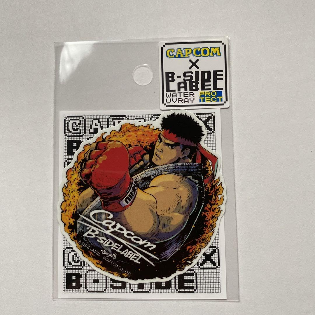 ストリートファイター リュウポスターby Artgermサイン入り Amazon.co.jp: リュウ 35th ストリートファイター ステッカー B