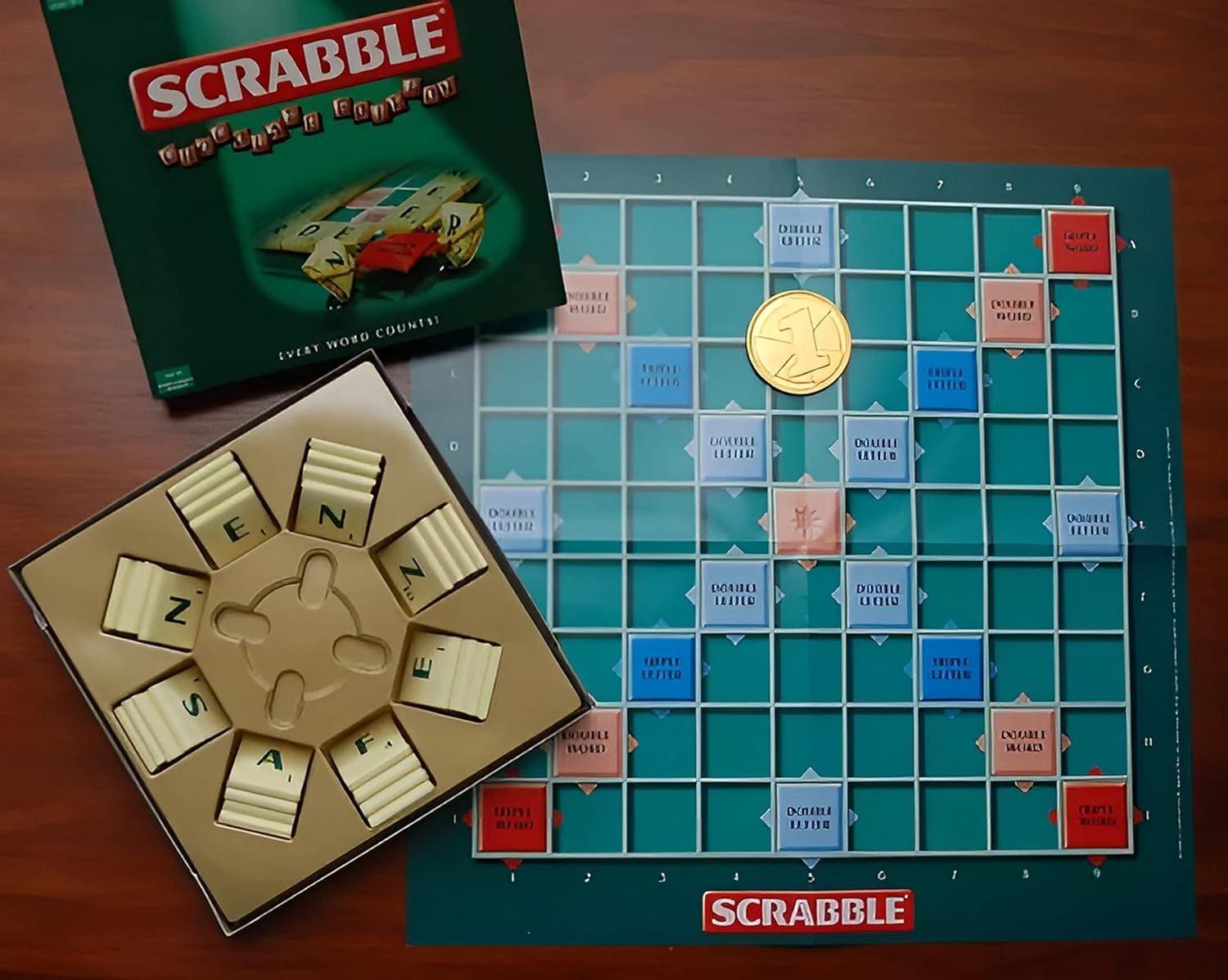 Dozti® Scrabble Board Game, Classic Word Game, Scrabble Original