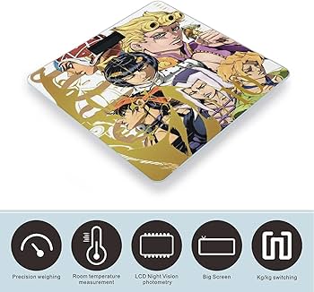 Amazon.co.jp: ジョジョの奇妙な冒険 (2) 体重計 デジタル ヘルス