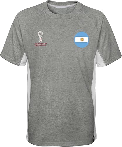 Miniatura 51 de Outerstuff International Soccer Camiseta clásica de manga corta para hombres de la Copa Mundial de la FIFA