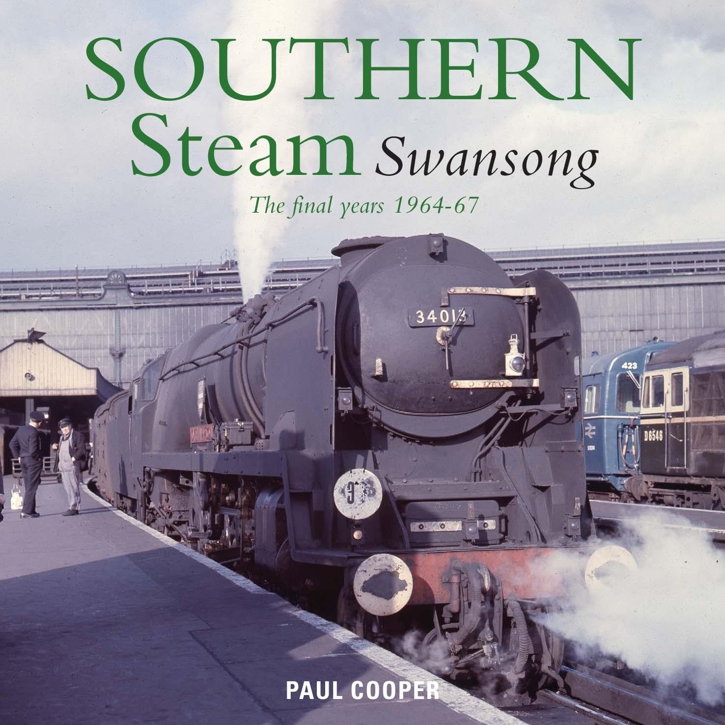 Southern Steam Swansong livre train historique archive ferroviaire anglaise