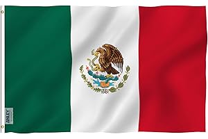 ANLEY Fly Breeze 3x5 FT Bandera de México Grande