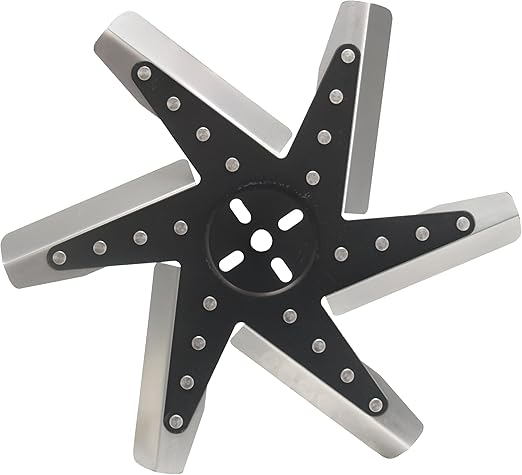 Derale 19315 15" High Performance Stainless Steel Flex Fan Reverse Rotation