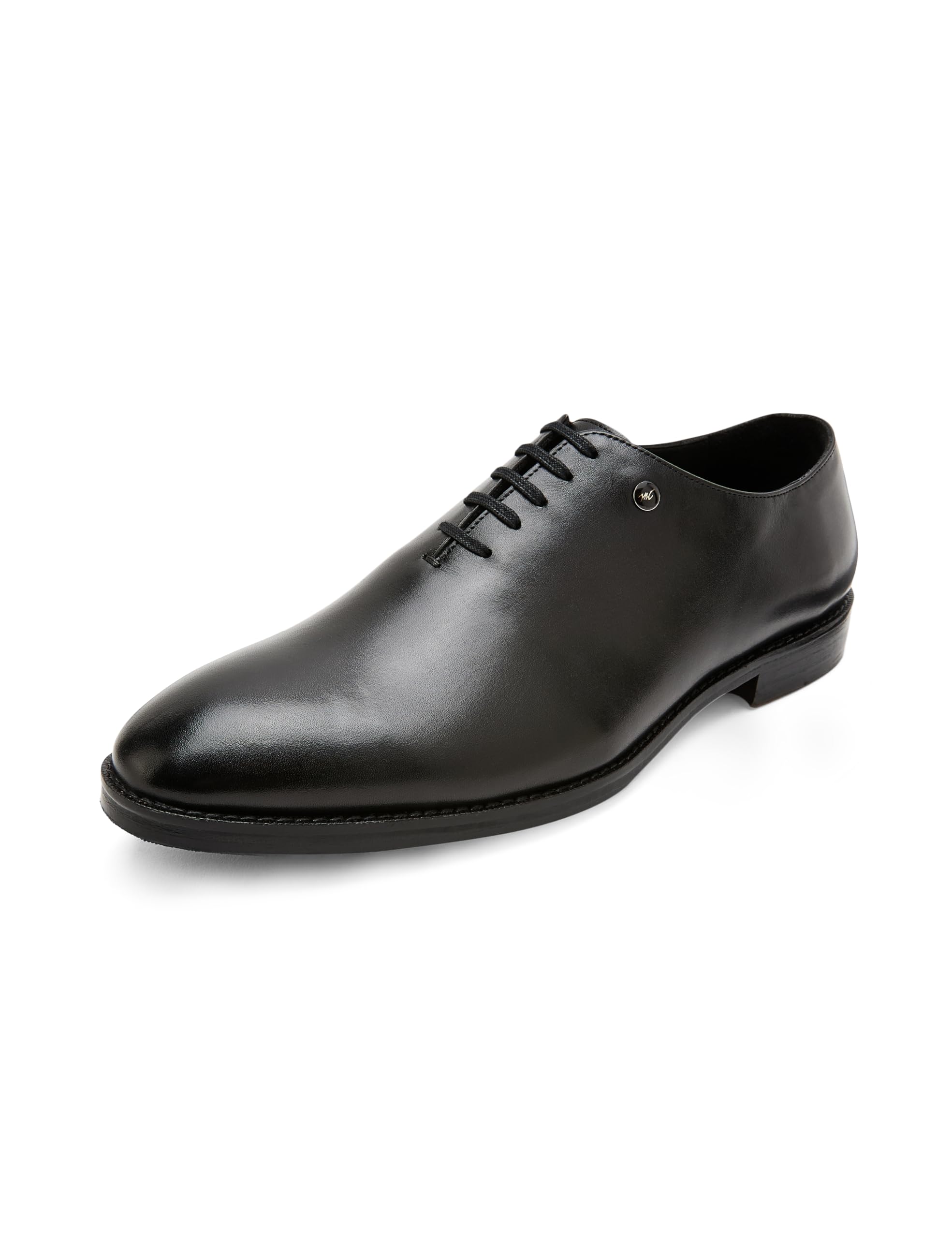 Mens Solid Lace Up Genuine Leather Formal Oxford Shoes (201827FW)-image-15