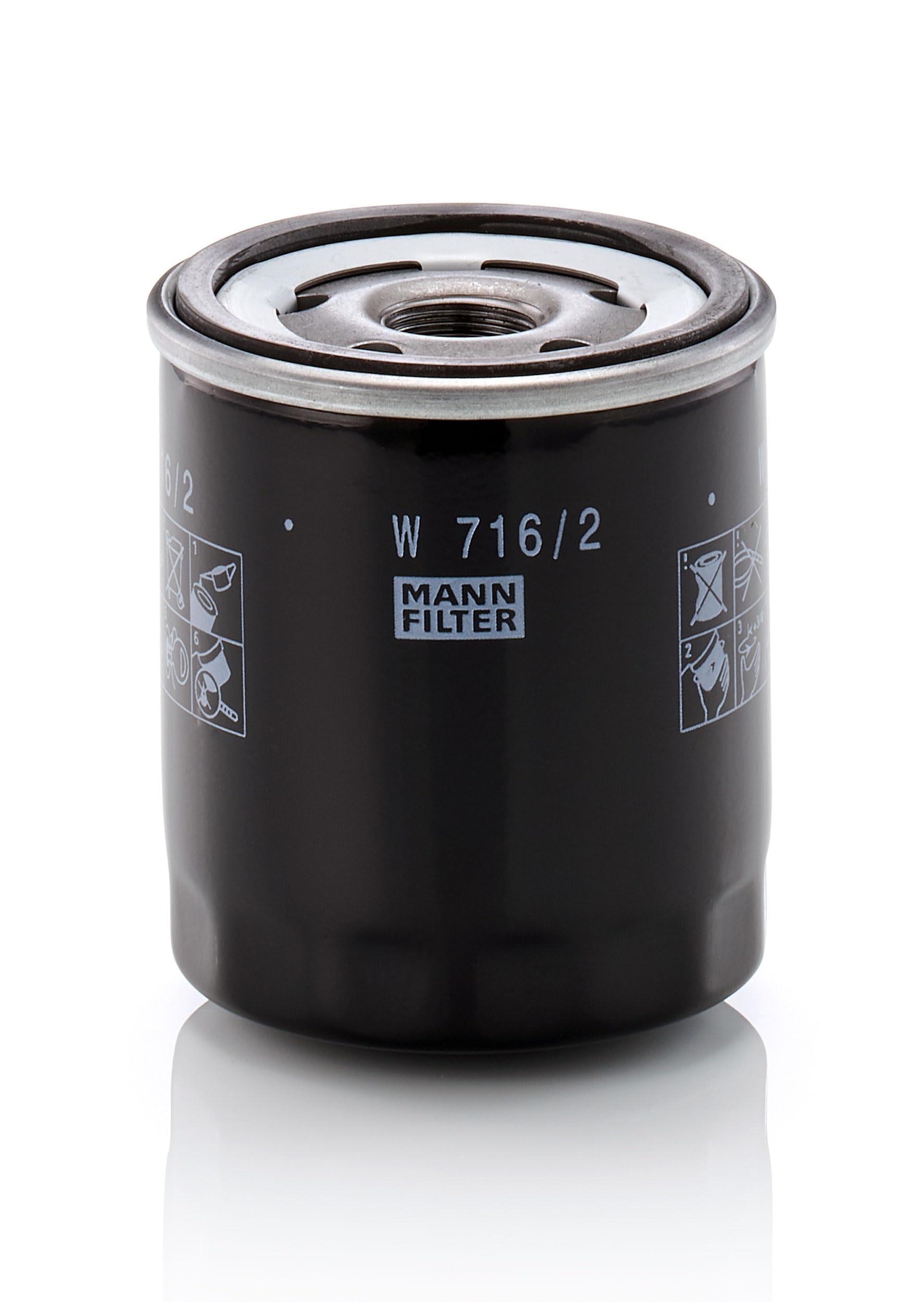 MANN-FILTER W 940/66 Filtro Olio – Alta Qualità Primo Equipaggiamento Per Auto