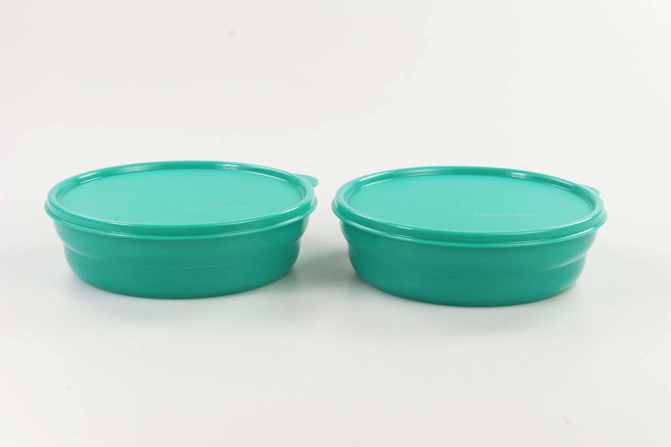 Tupperware Lot de 6 bols à servalier vintage – Vert ~ 16,5 x 8,9 cm, orange ~ 17,8 x 10,2 cm et jaune ~ 20,3 x 11,2 cm