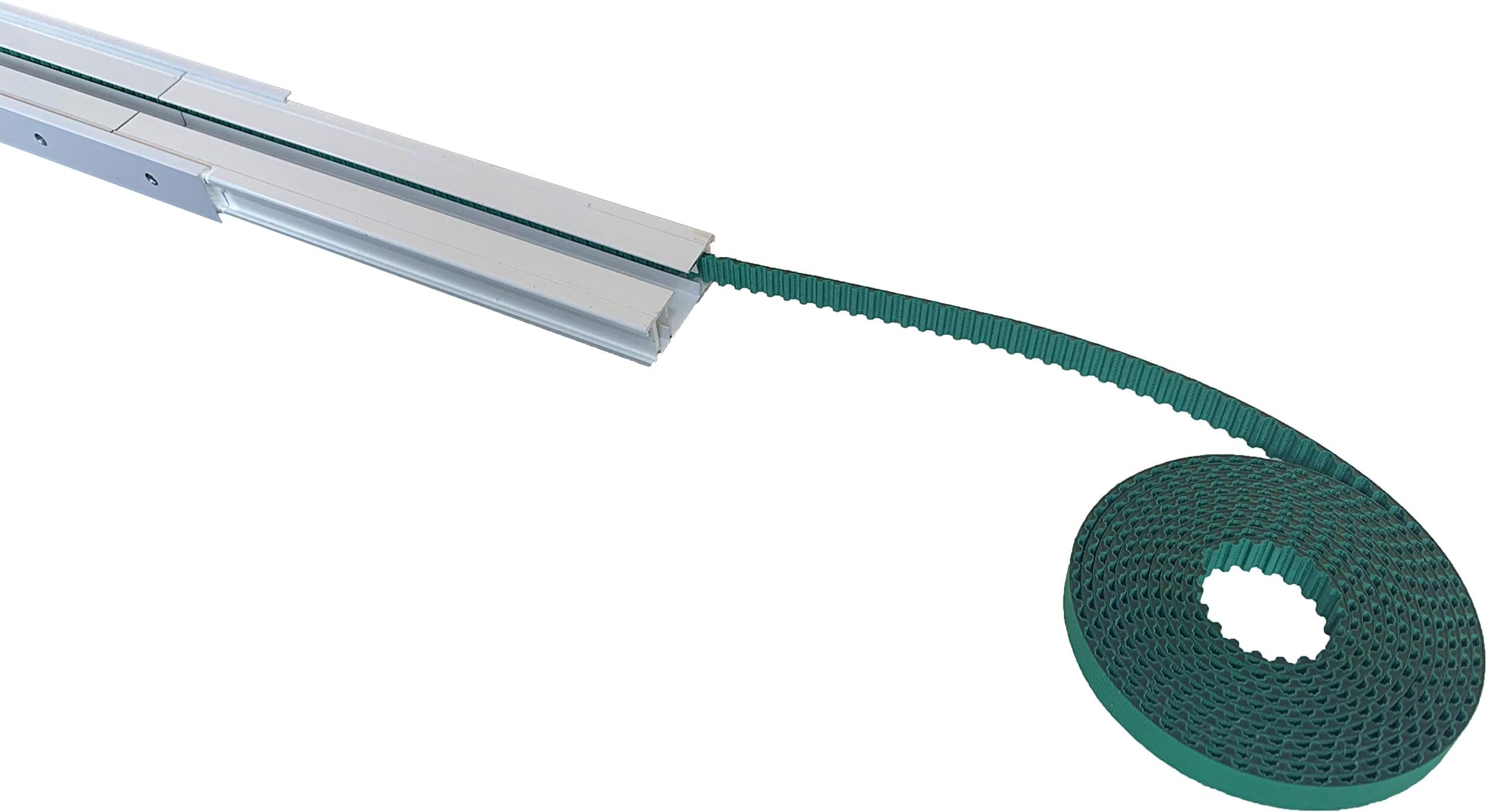 Replacement Belt for Smart Curtain System, Heavy Duty Electric Curtain Track, 10.5 mm Width. Fits Xiaomi, Dooya (401 in / 33.4 ft)