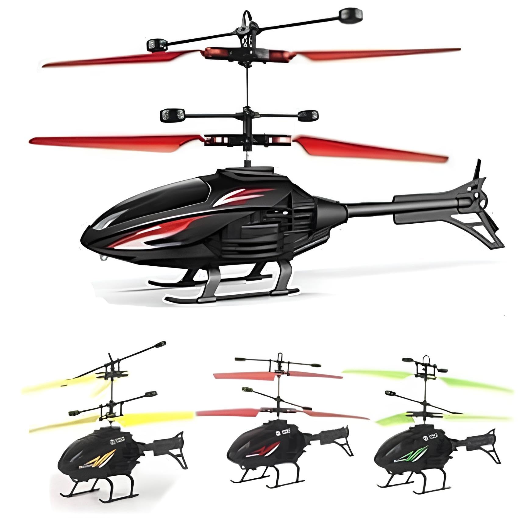 SONICO Flying Helicopter,Remote Control Helicopter for 6 + Years Boys Indoor and Outdoor Helicopter, Palm Sensing Helicopter with led Lights (Pack of 1)(MULTICOLUR) (B0CWPFMV8G) Amazon Price History, Amazon Price Tracker