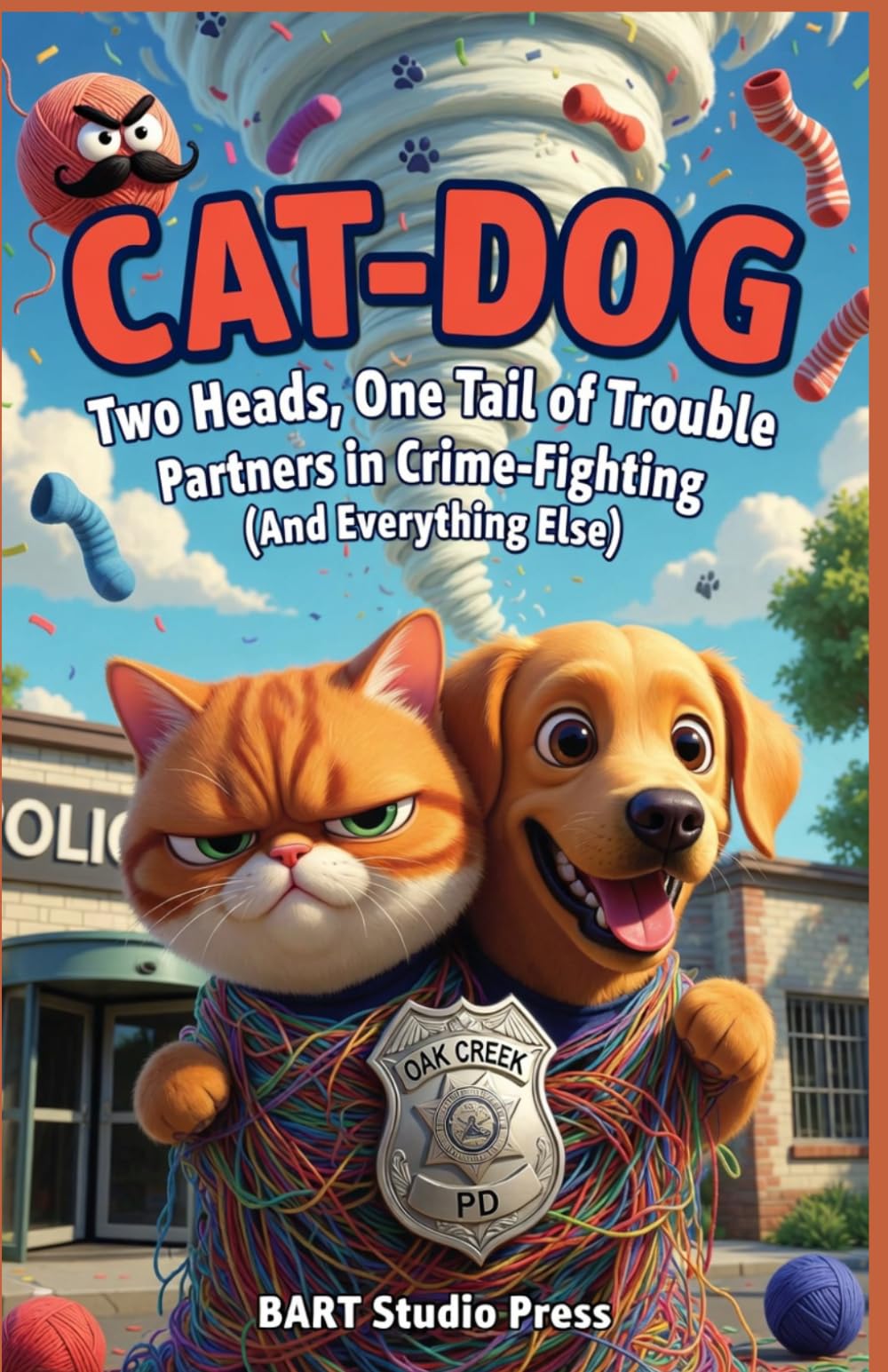 Cat-Dog: Two Heads Are Better Than One: A Funny Crime-Fighting Chapter Book About Friendship, Teamwork & Weird Heroes for Kids Ages 6-10