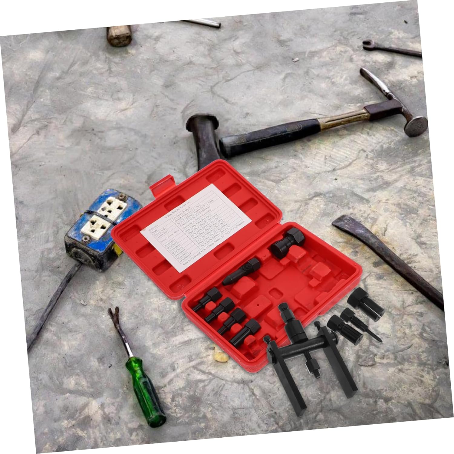 10pcs Two-jaw Bearing Puller Tool for Motorcycle Bearing Removal Box Efficient and Practical Repair Tool