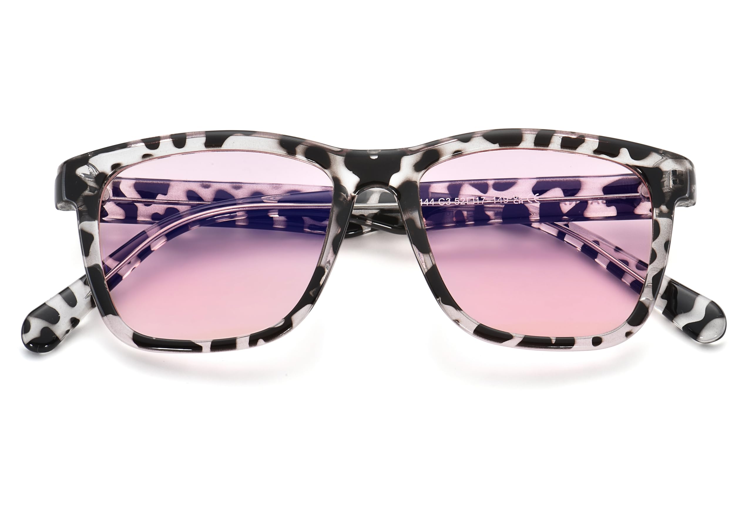 GLEASANNA 99.9% Blue Light Glasses for Woman Sleep Computer Gaming Glasses - Anti Eyestrain and UV400 Glare Protection