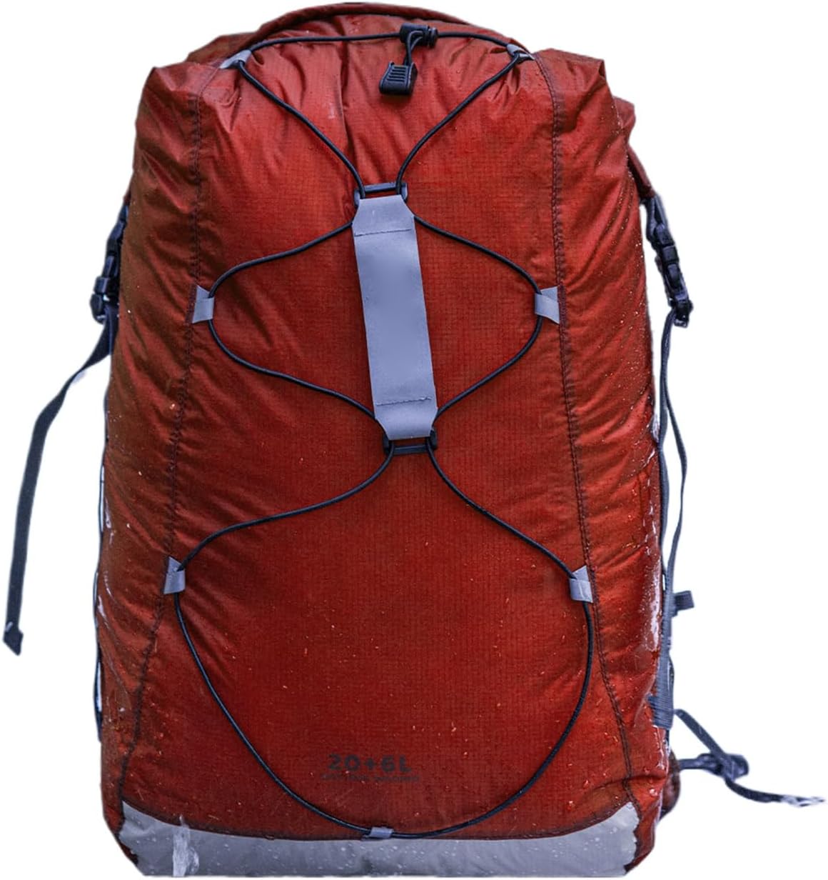 [DzpKrka] ハイキングバックパック 防水,26L 防水 折り畳み可能 | 軽量 トラベル バックパック アウトドア バッグ