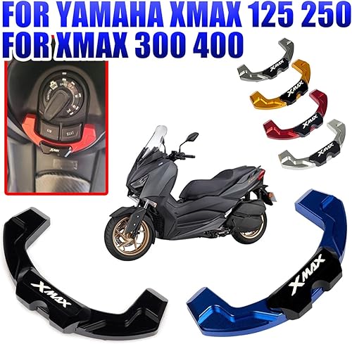 Miniatura 2 de TAKENE WYJDZSW Compatible with Yamaha XMAX300 XMAX250 Xmax 300 X-MAX 250 125 400 XMAX125 Motorcycle Accessories Electric Door Lock Cover Ignition