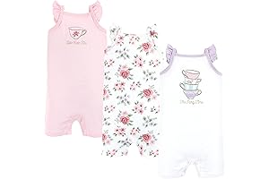 Unisex Cotton Rompers for Your Little One: A Top Pick from Hudson Baby
