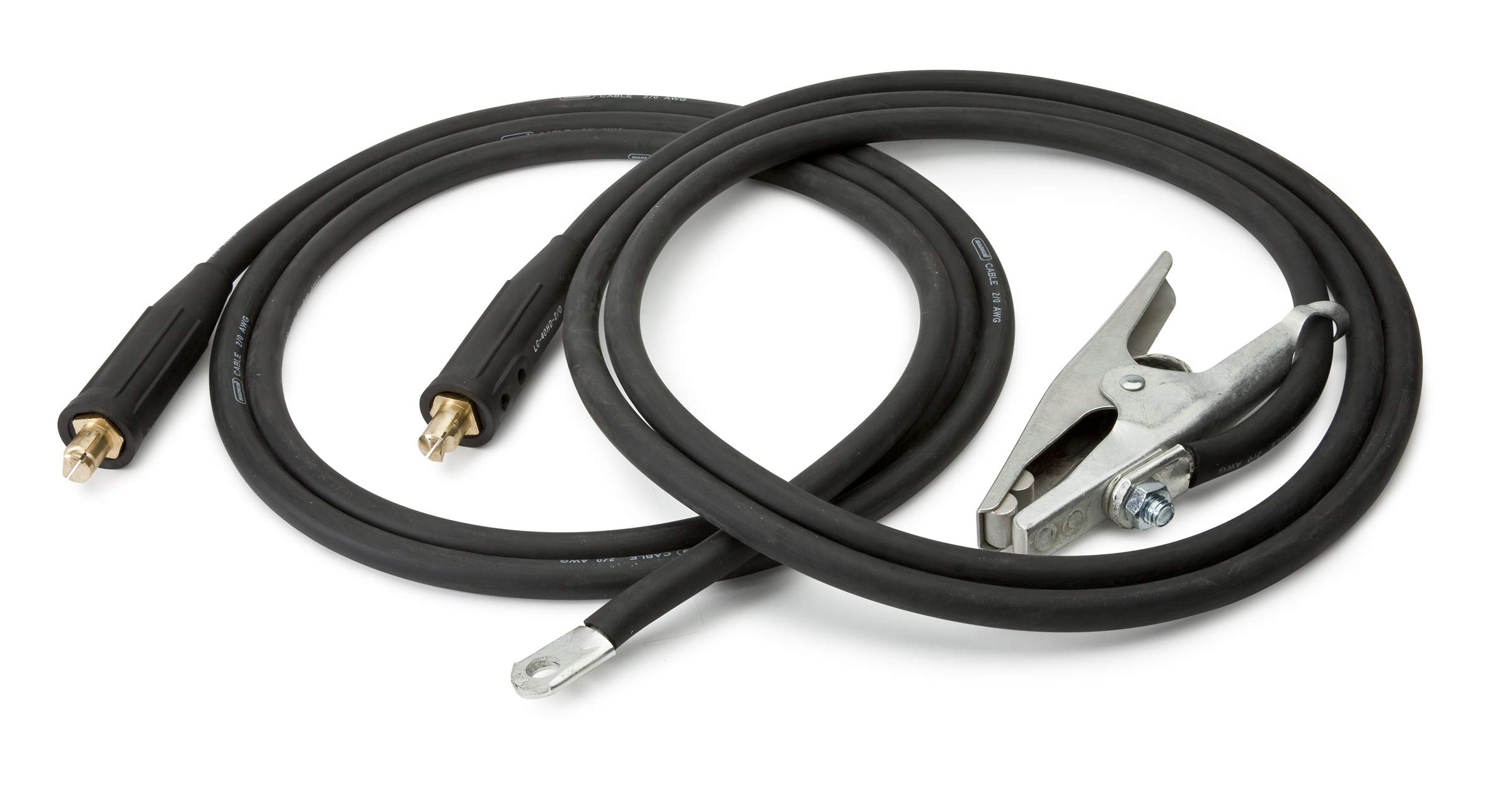 Lincoln Electric Weld Cable Package - Work & Power Lead 2/0 - Tweco® Male & GC500 / Tweco® Male & Lug - 10 ft (3 m)