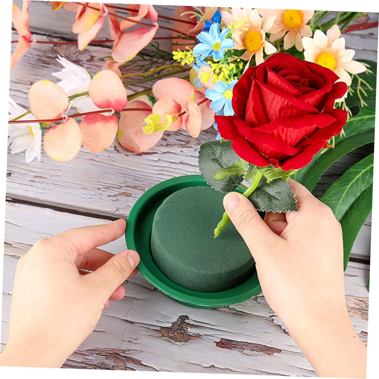 2 PCS Mousse De Fleuriste Balles En Fournitures Pour Compositions