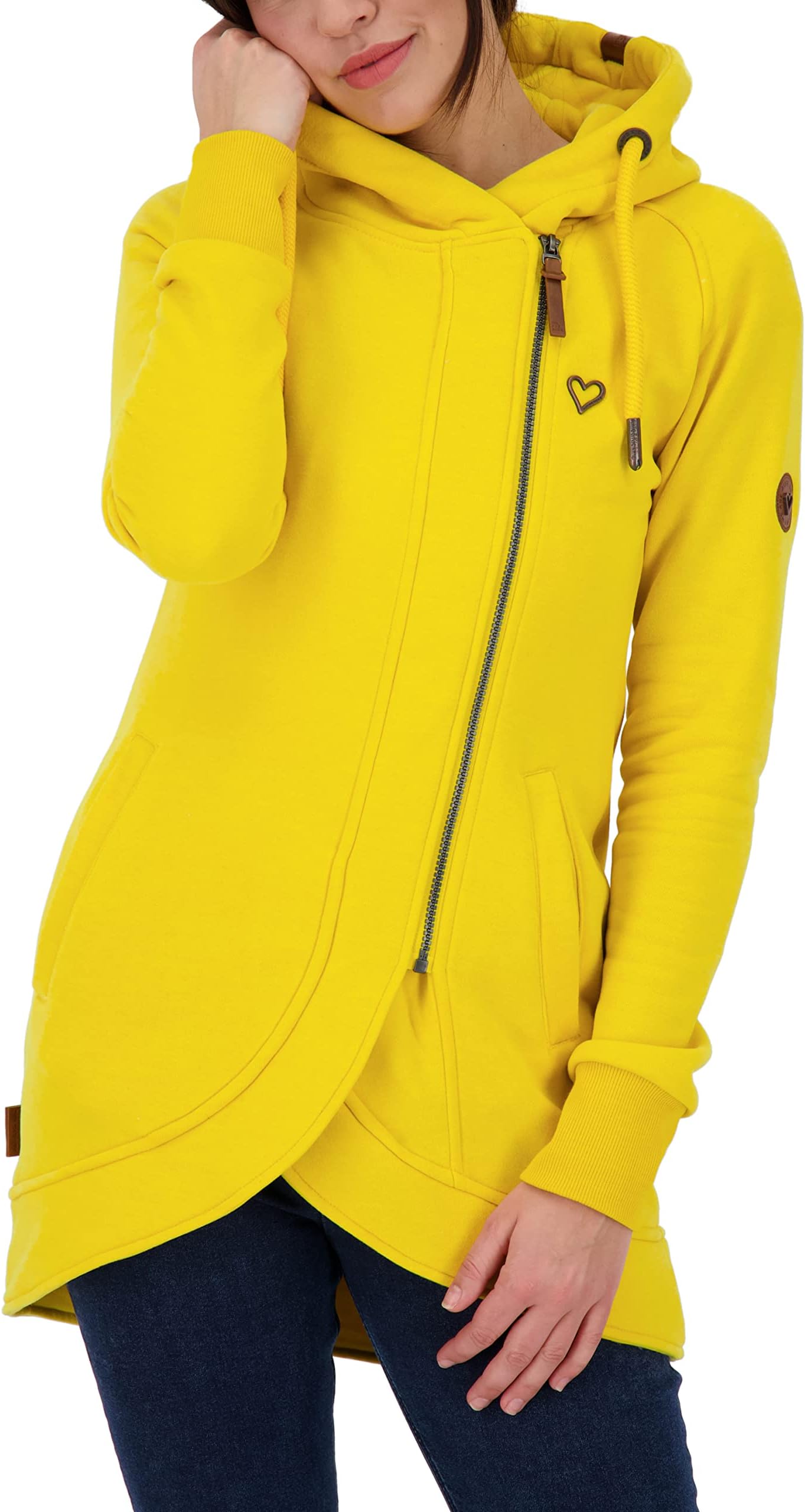 alife kickinWomen's Maryak Sweat Jacket Hooded Sweatshirt