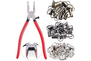 40-Piece Key Fob Repair Kit for Revitalizing Wristlets and Keychains