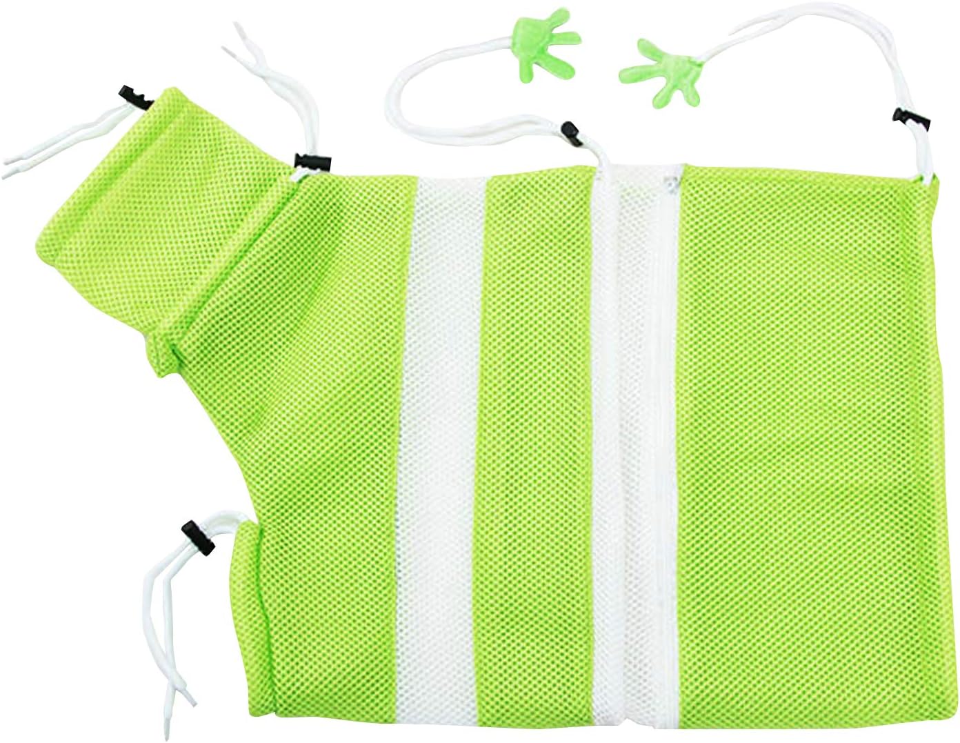 m.tivance 猫 ネット シャンプー 爪切り 通院ネット 猫グッズ メッシュネット/キャット 万能ネット (グリーン)