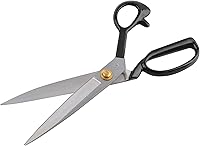 Vista 3 de eZthings®, tijeras resistentes tapizadas de 12" para cortes artísticos y confección de manualidades, tapetes.