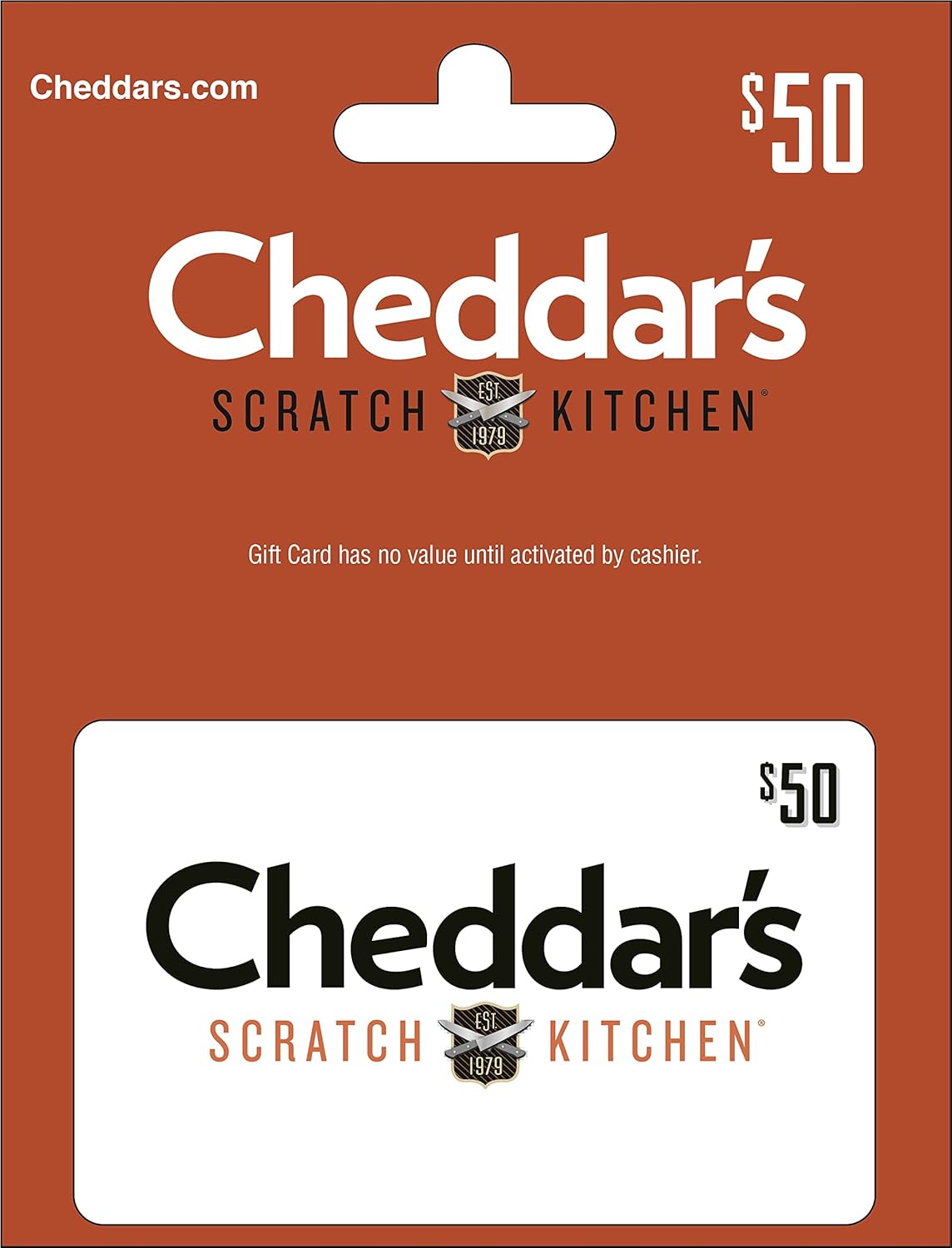 Cheddar’s Scratch Kitchen Gift Card $50