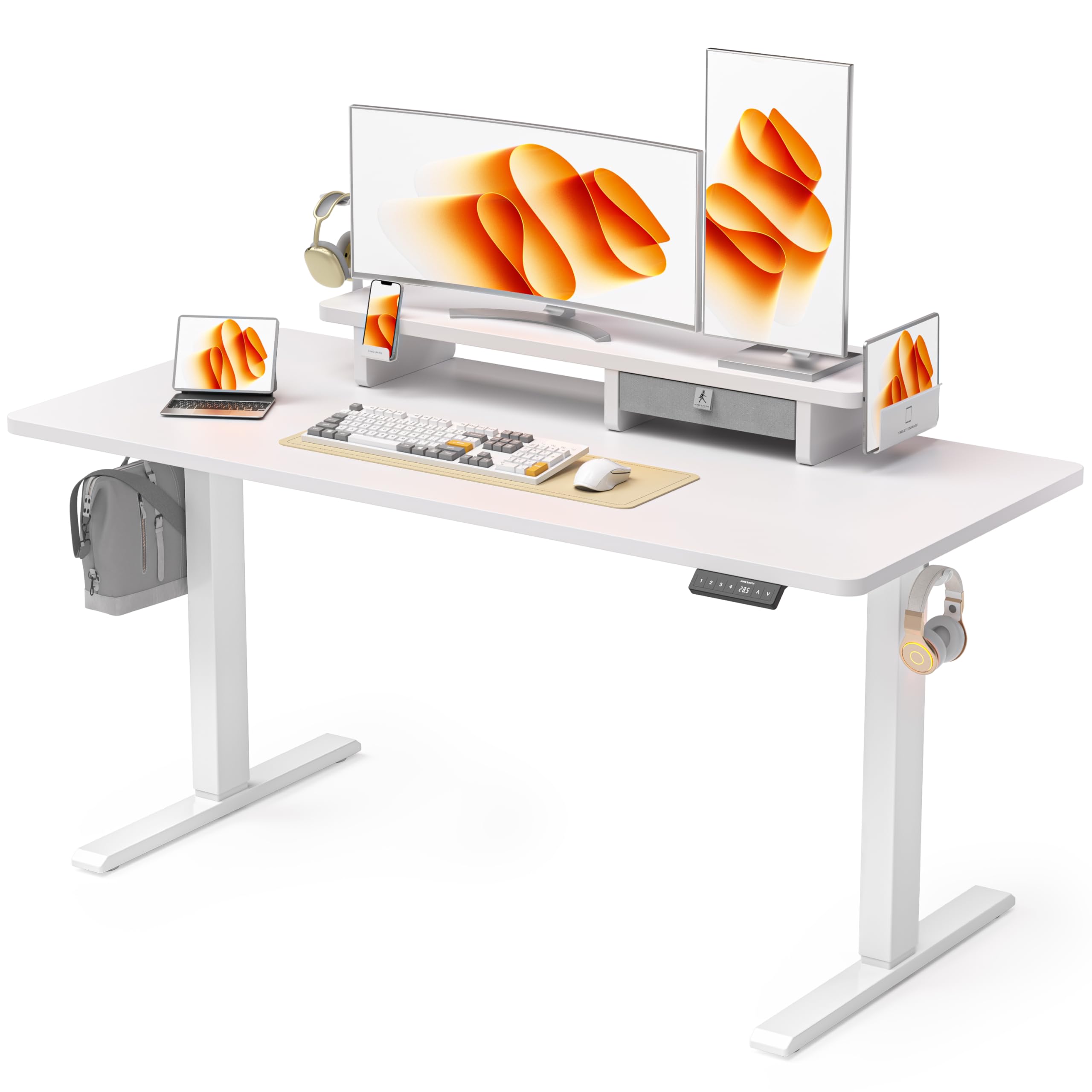 Amazon | 【WALKINGDESK 電動昇降デスク】 電動昇降 幅120-140 高さ72
