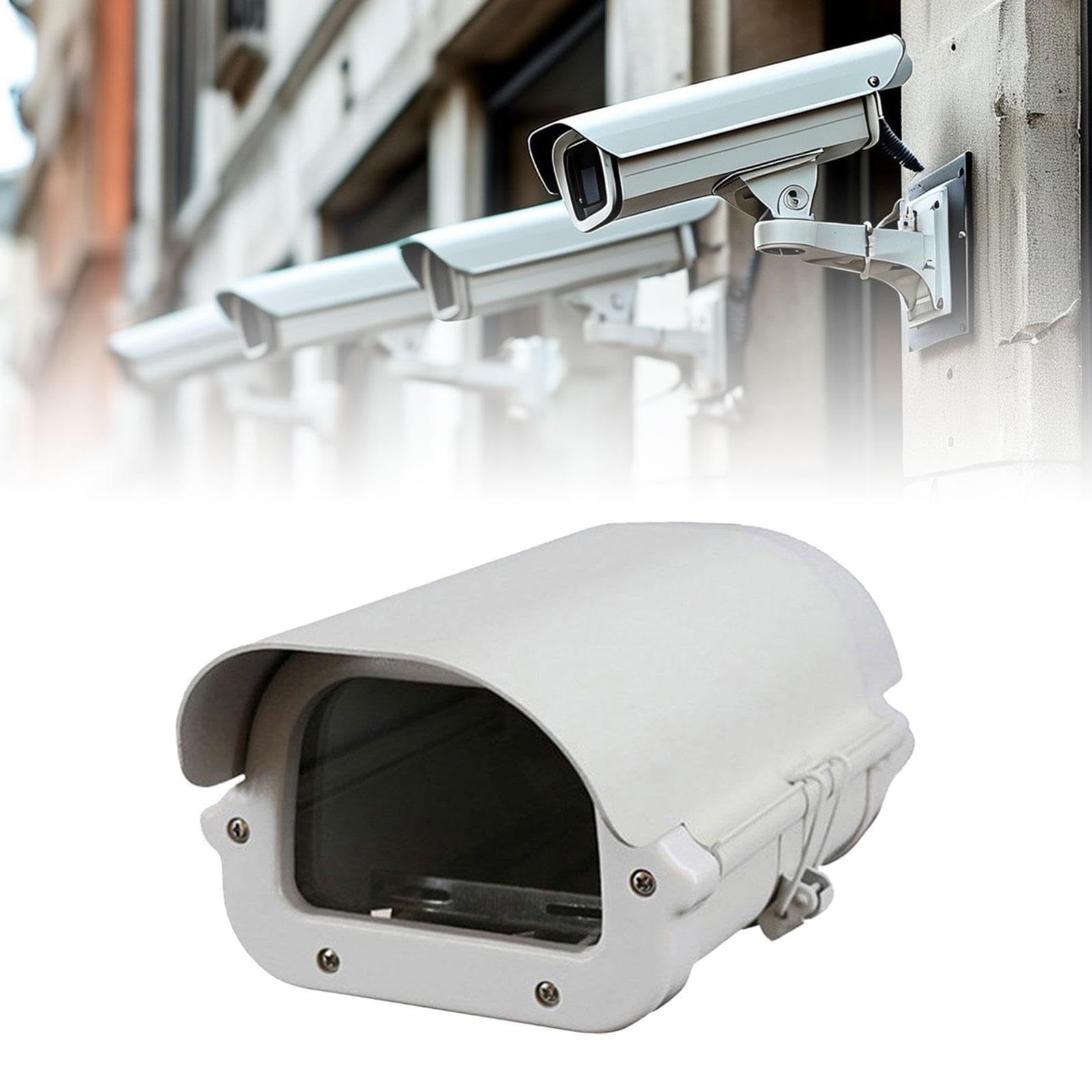 Boîtier de caméra de vidéosurveillance de sécurité Boîtier de Protection en Alliage d'aluminium Coque extérieure Boîtier de Protection pour caméra de, 12 inch