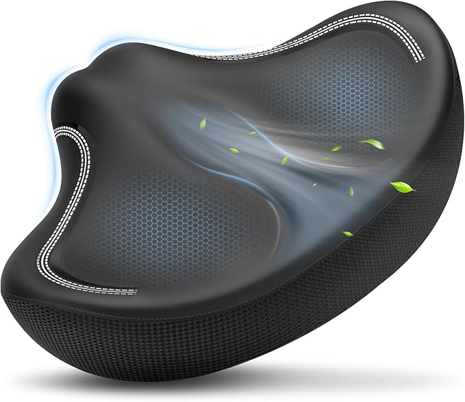 Gineoo Noseless Oversized Bike Seat: Unmatched Comfort & Support