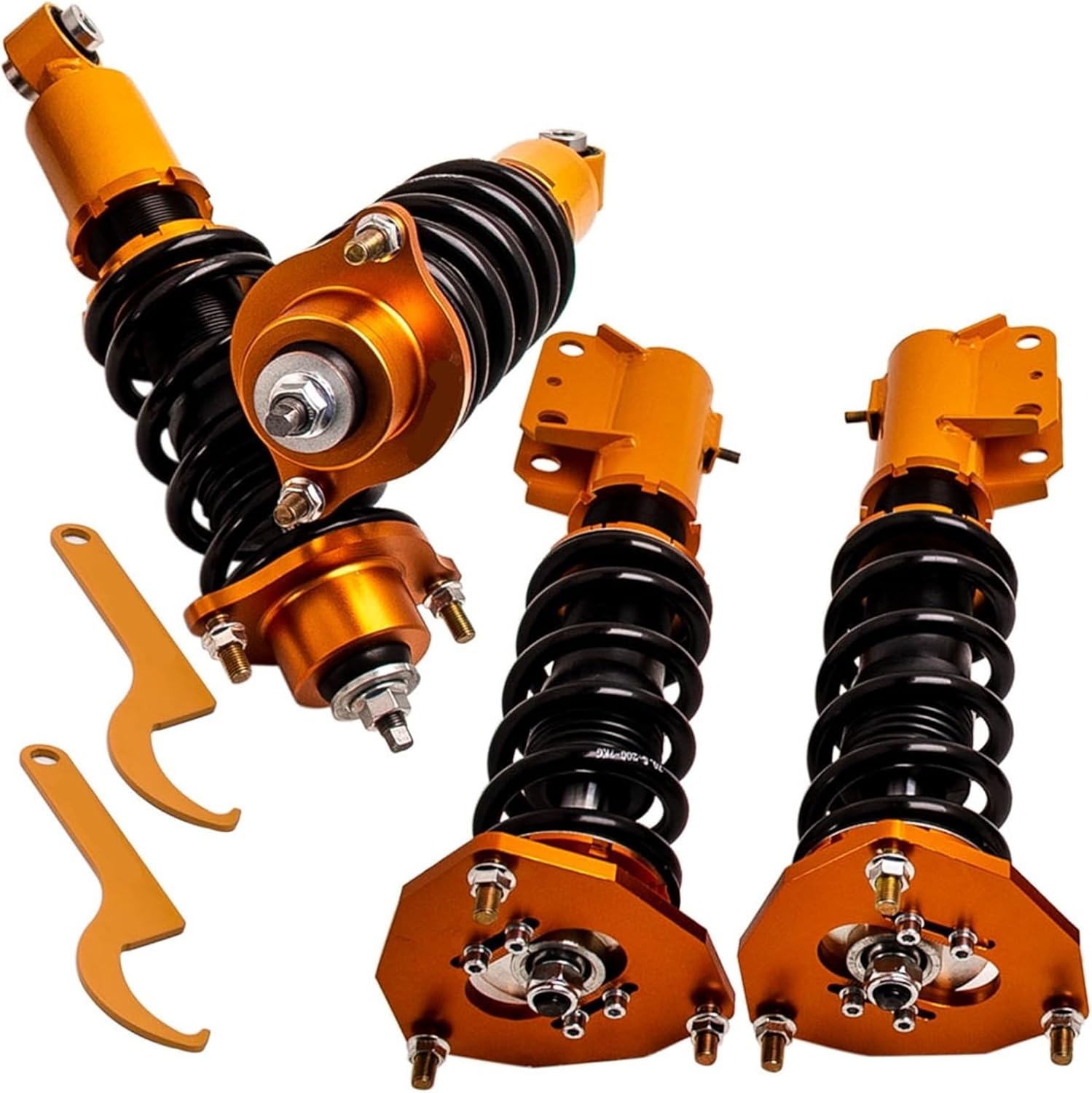 Coilovers Spring Kits Compatible For Mitsubishi Lancer 2002-2006 Adj Height Shock Absorbers Adjustable Height Shock Coilover Spring