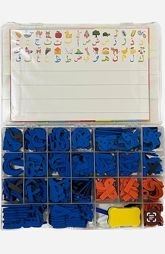 Miniatura 2 de Letras magnéticas del alfabeto árabe, tamaño grande, juego de 350 piezas