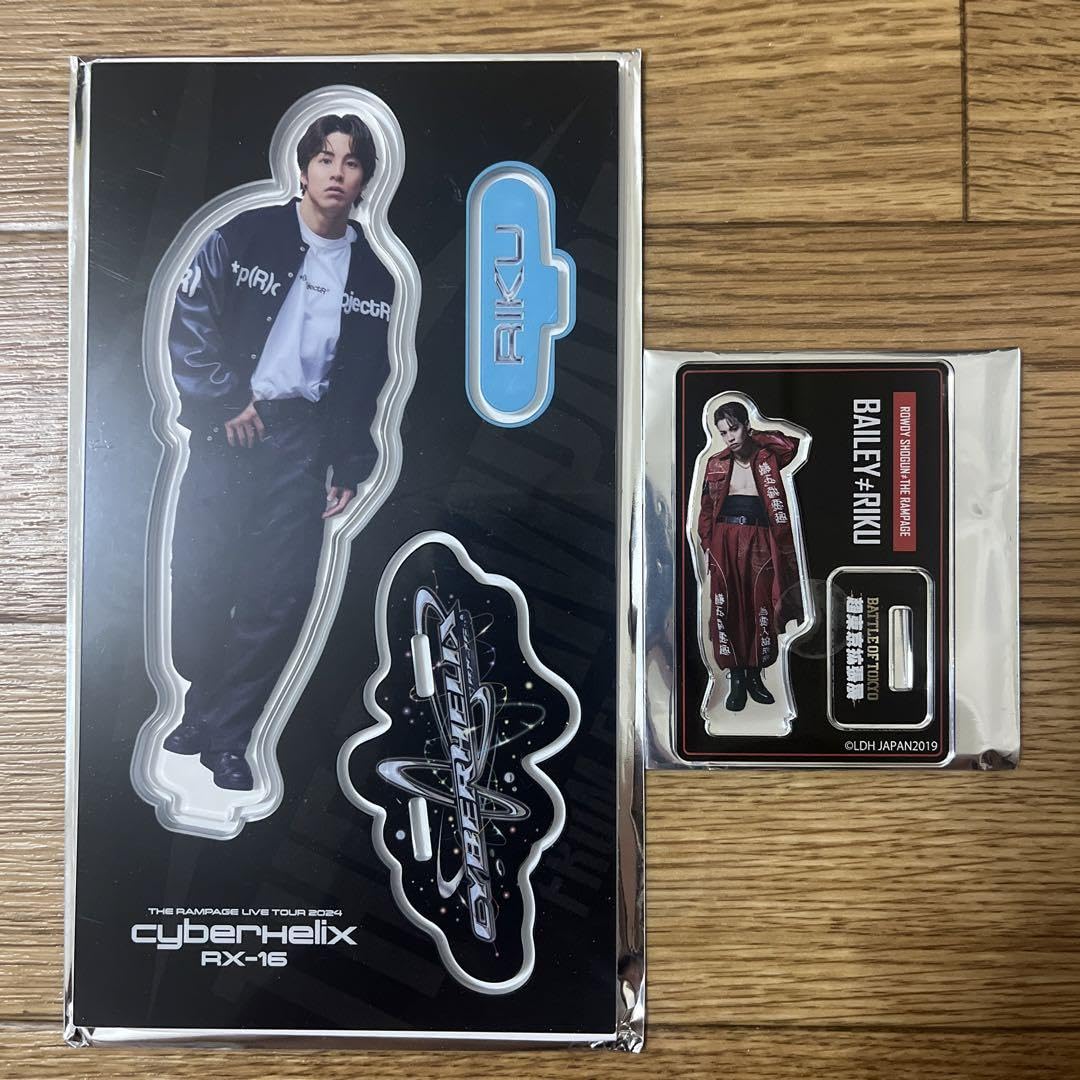 THE RAMPAGE - THE RAMPAGE RIKU アクリルスタンド THE RAMPAGE RIKU アクリルスタンド 3点セット - メルカリ