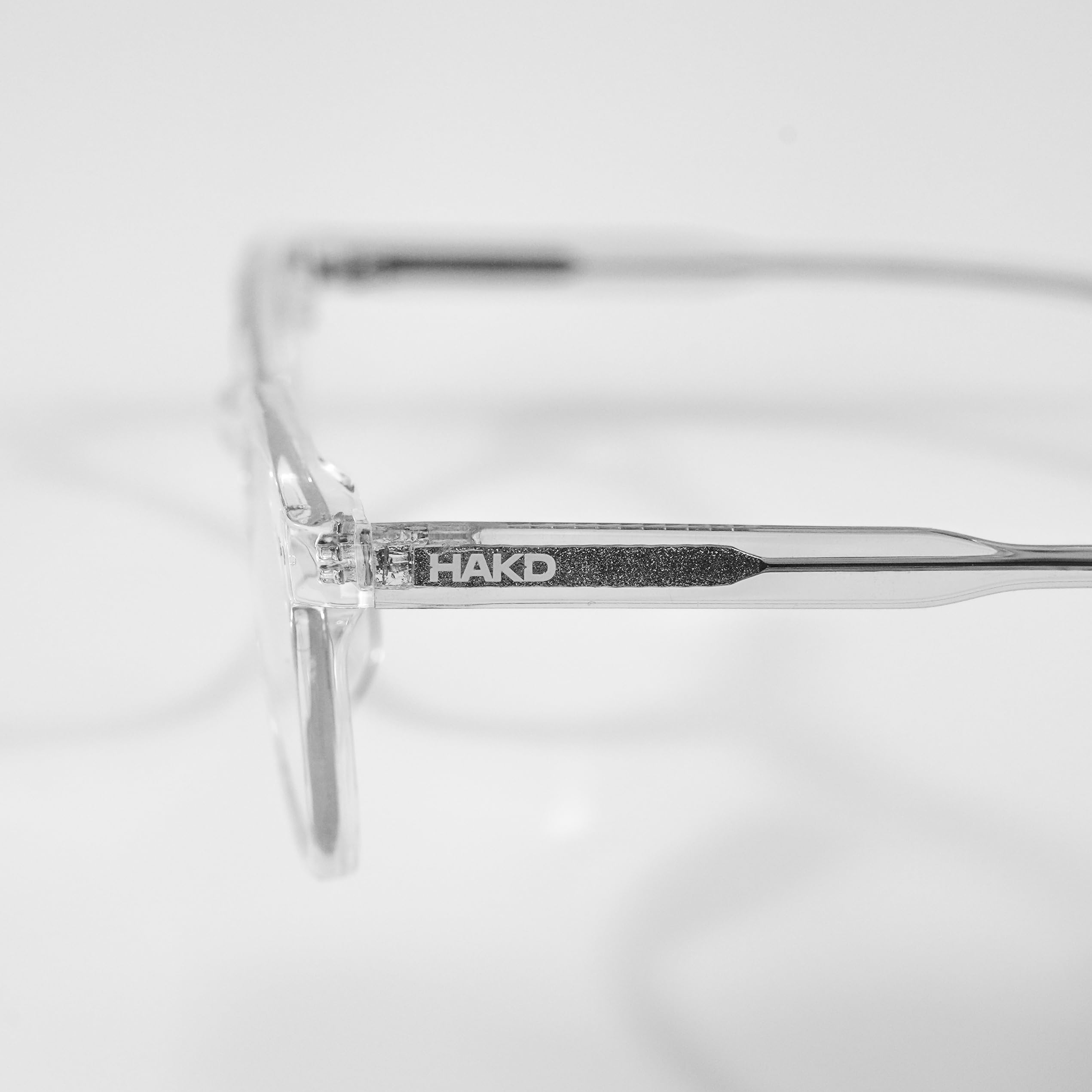 HAKD Blaulichtbrille - Klare Gläser für Bildschirmanwendung, Unisex Computerbrille