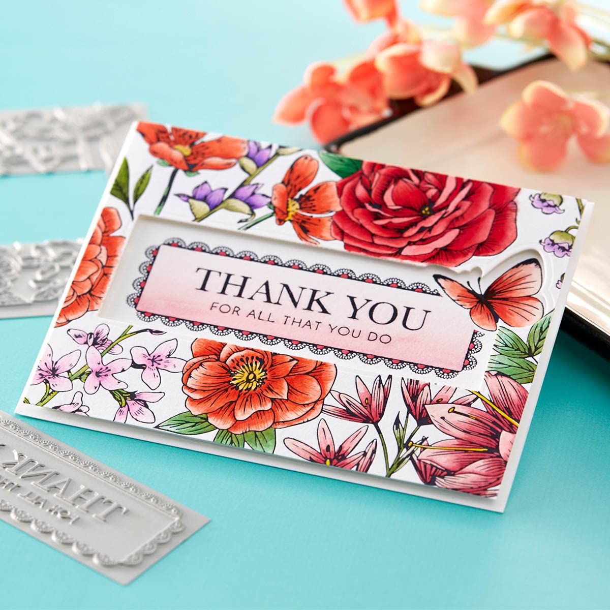 Amazon.com: Spellbinders BP-027 Butterfly Garden Press Plate & Die