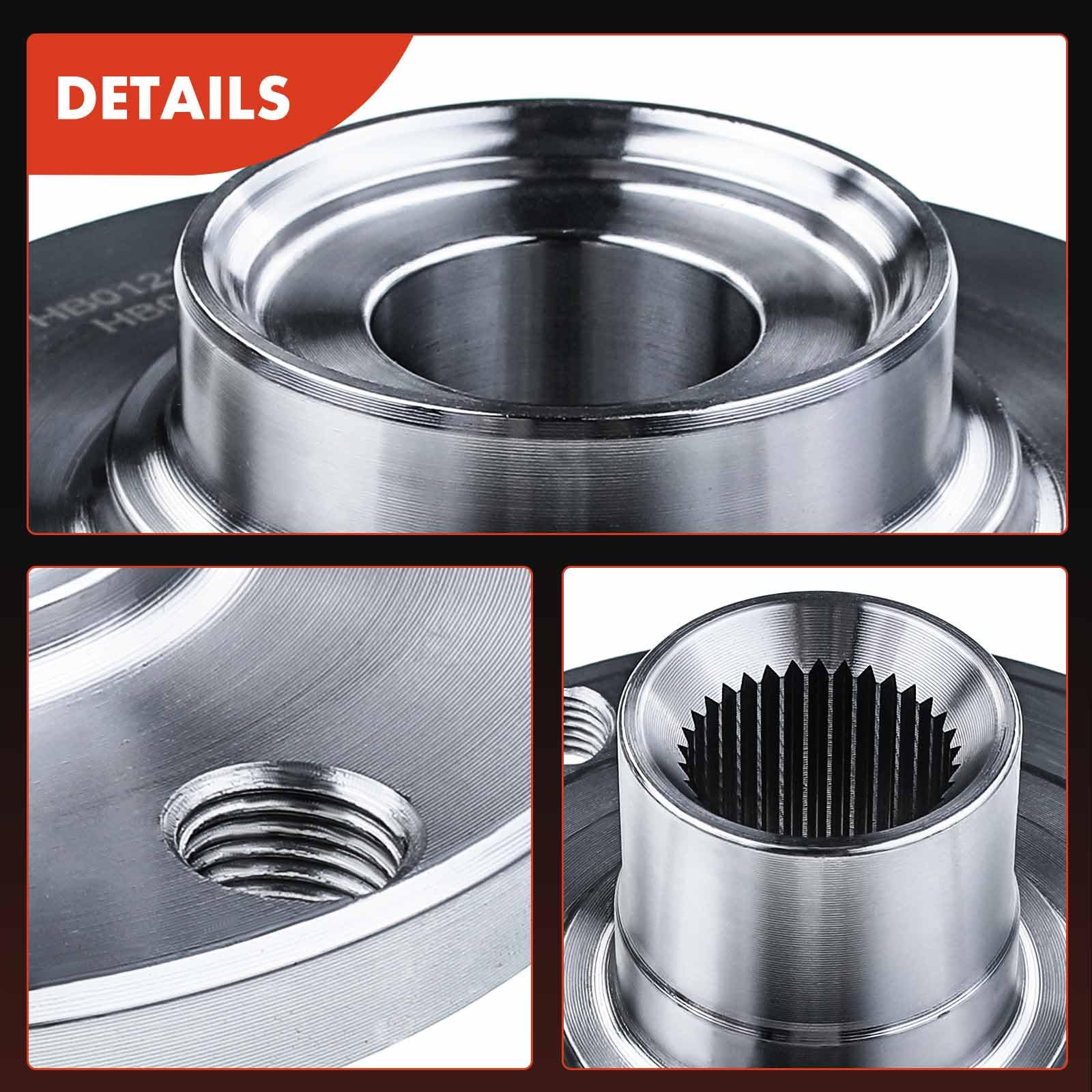 Frankberg 2x roulement de roue Kit de roulements de roue Avant Gauche Droite Roue à bride ⌀131 Compatible avec P.a.s.s.a.t Break 3B5 3B6 A4 Avant 8D5 B5 A6 4B2 C5 Remplacer# 8D0407615E