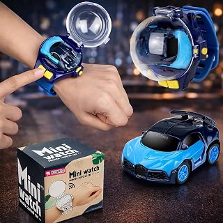 Storio Remote Control Car Watch Toy with LED Light | 2.4GHz Mini RC Racing Car Wrist Watch | USB Rechargeable Interactive ... Price In India