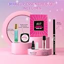 Iba Mini Makeup Essentials Kit for Women | 5 in 1 Makeup Kit | Contains: Perfume, All Day Kohl Kajal, Liquid Matte Mini Lipstick, Strobe to Glow Illuminating Primer + Moisturizer & PH Lipstick | All-In-One Makeup Kit | Long Lasting Makeup Combo gallery image