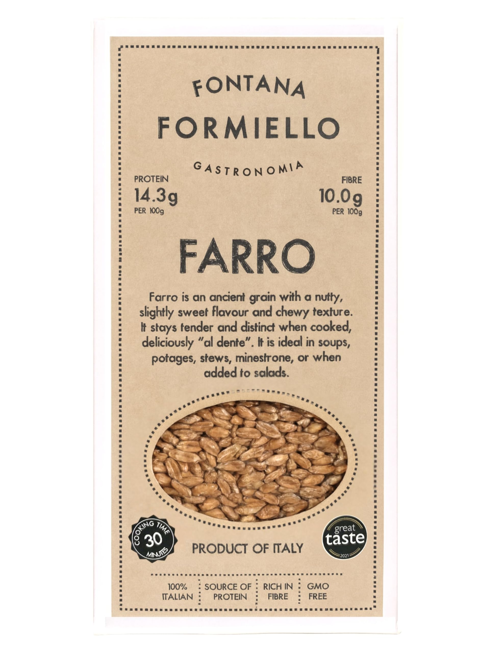 Fontana FORMIELLO Farro, Dinkel 500g (8er Pack)