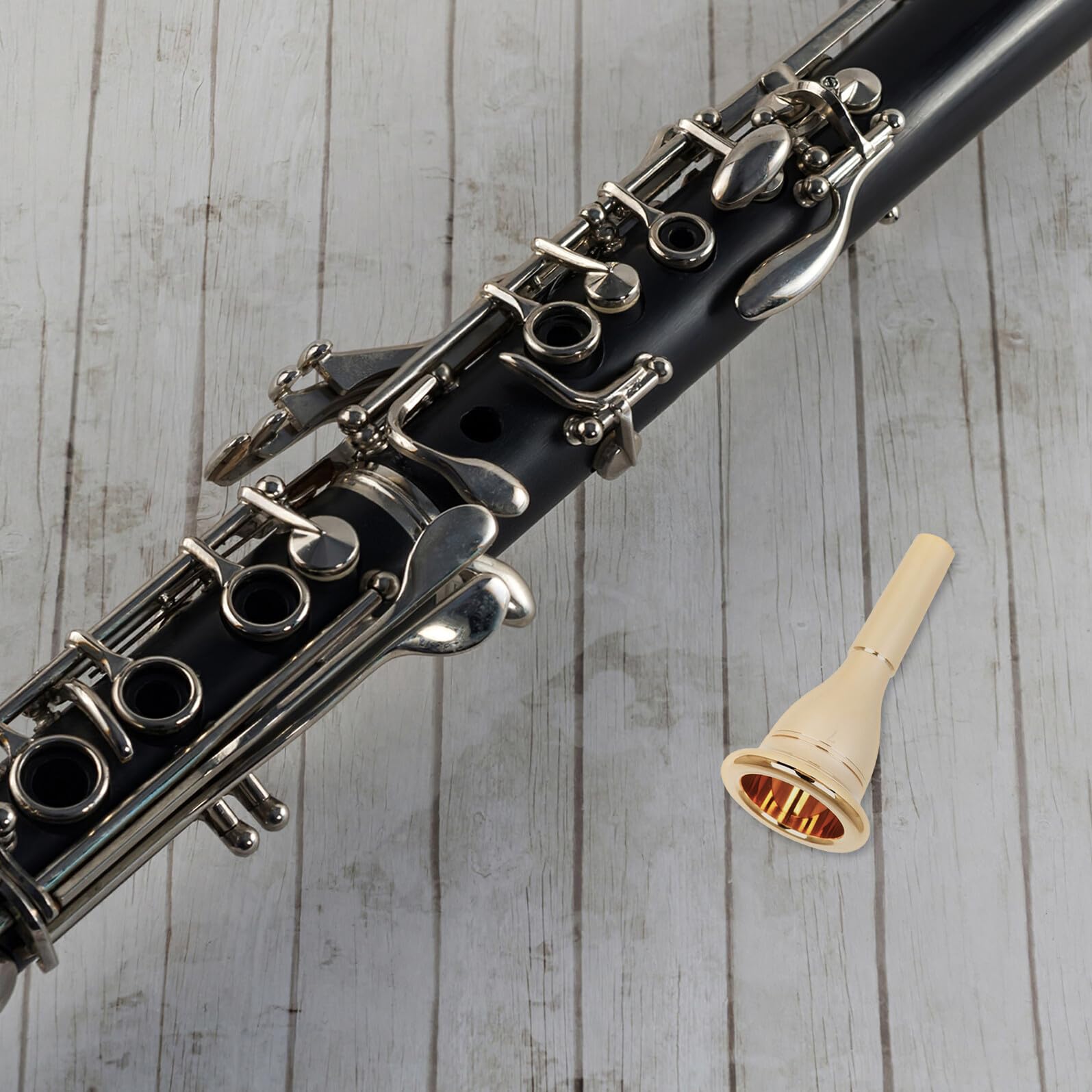 Tuba Mundstück aus Messing, Goldfarben, 1 Stück, 13, 3 Mm | Instrumentenzubehör, Cnc Beschichtet, Präzise Gefertigt, Geeignet als Ersatzteil