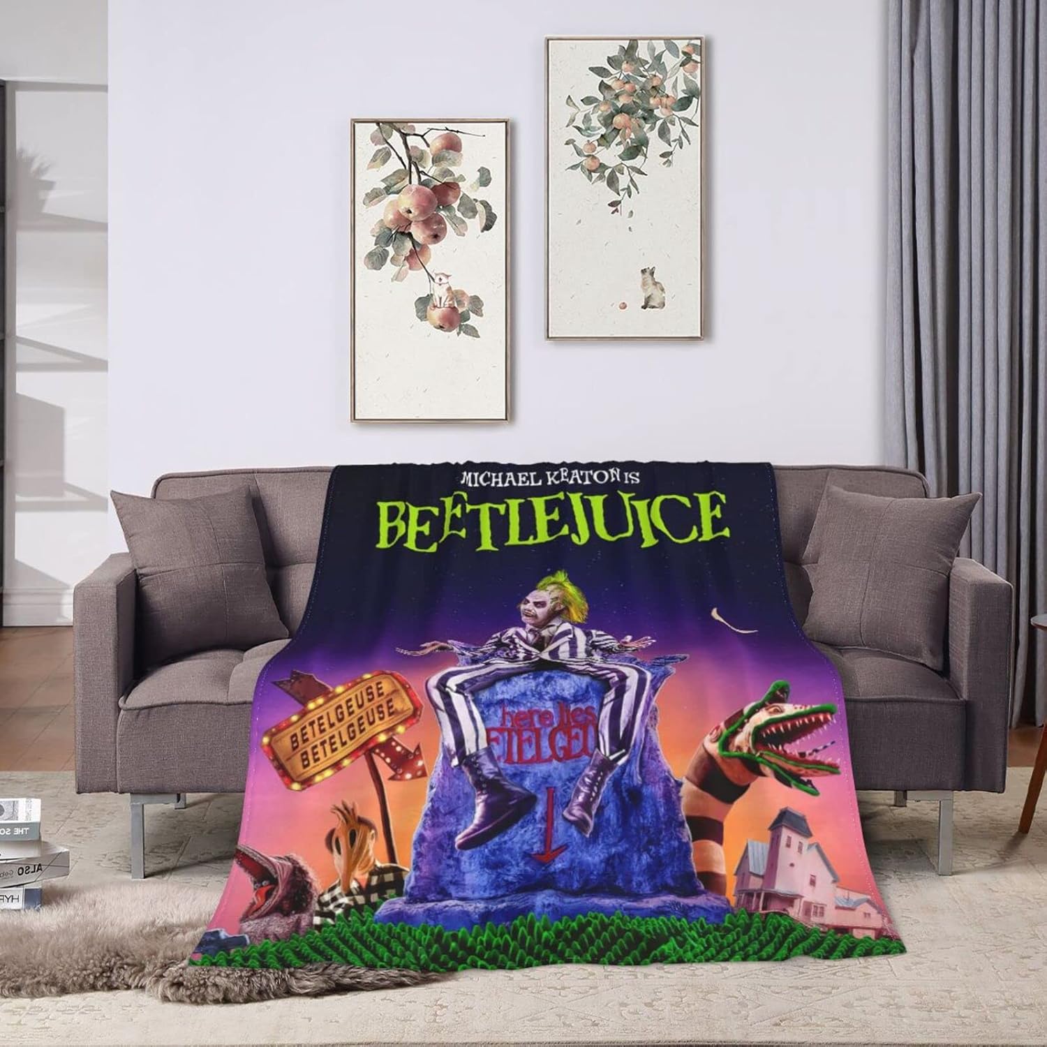 Movies Blanket Plush Flannel Fuzzy Throw Blankets 50x40