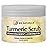 Exfoliating Turmeric Scrub and Skin Exfoliator with Collagen and Coconut Oil, Gently Exfoliates Face, Body, Hands, and Feet, Moisturizing Skincare, 16 oz by M3 Naturals