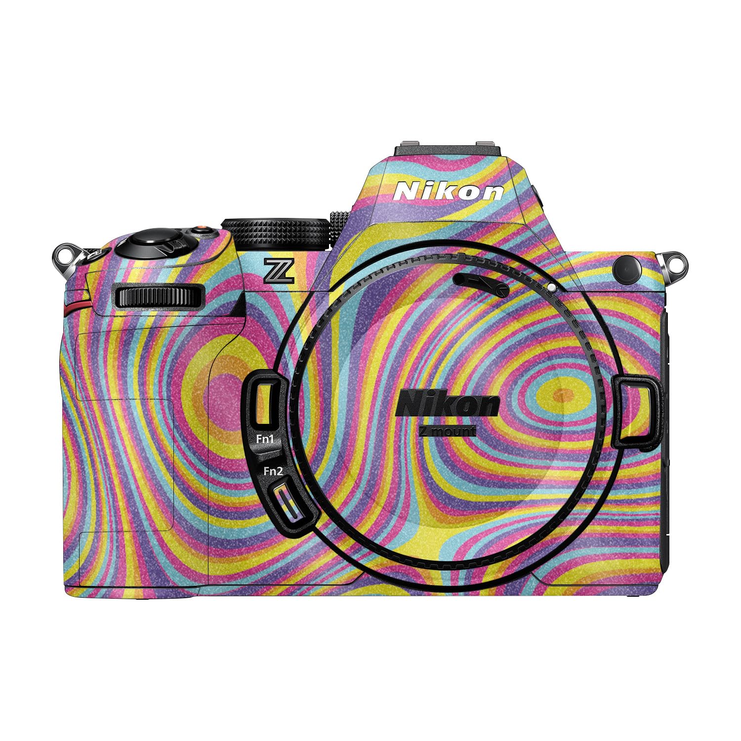 Glossy Glitter Camera Skin Compatible with Nikon Z5 II (2025) - Gobstopper - Premium 3M Vinyl Protective Wrap Decal Cover - Easy to Apply | Crafted in the USA by MightySkins