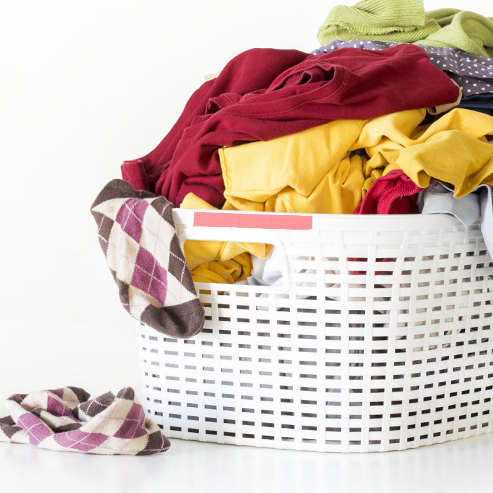 Gadpiparty 5200 Etichette Adesive Impermeabili per Bucato e Lavanderia, Etichette di Marcatura per Indumenti Resistenti a Lavaggi, Accessori per Abbigliamento e Case di Cura, Uso
