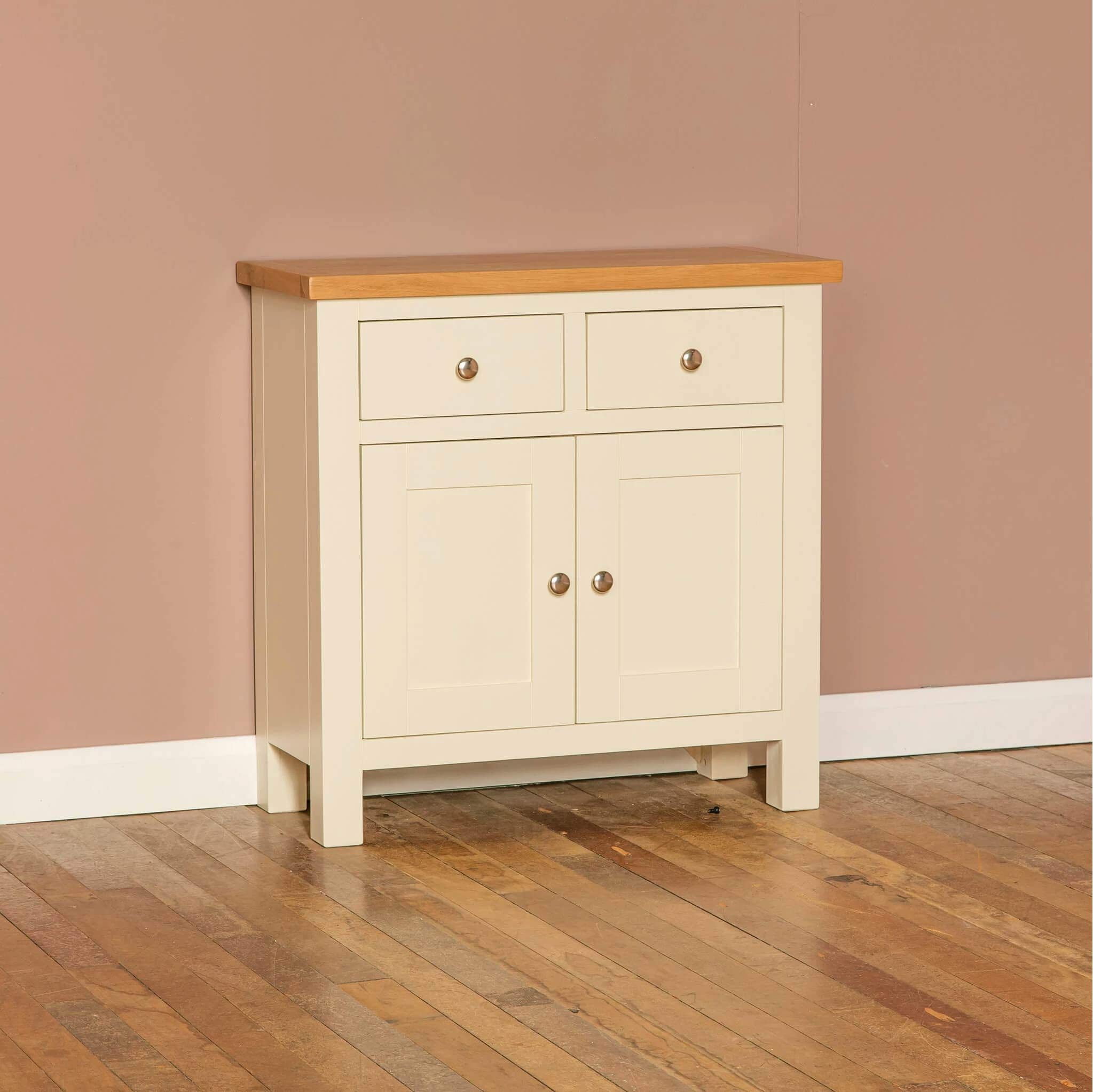 Farrow Cream Mini Sideboard Storage with Drawers Small