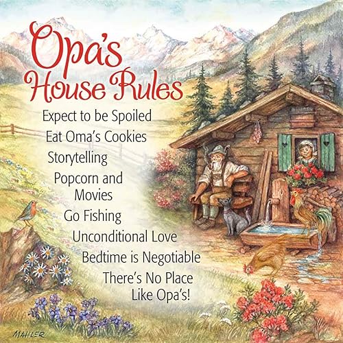 ¡Opa es el más grande! Azulejo con imán de corazón