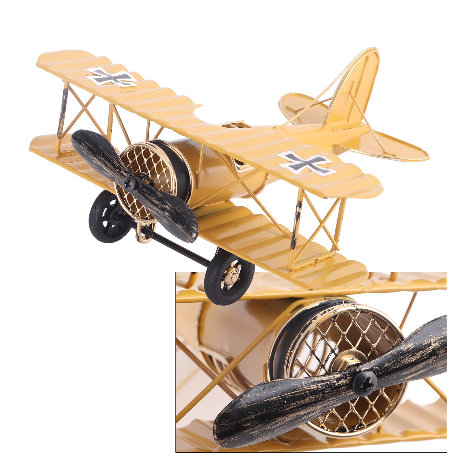 Amazon.co.jp: HAOHIZE ヴィンテージ飛行機装飾、レトロ飛行機モデル