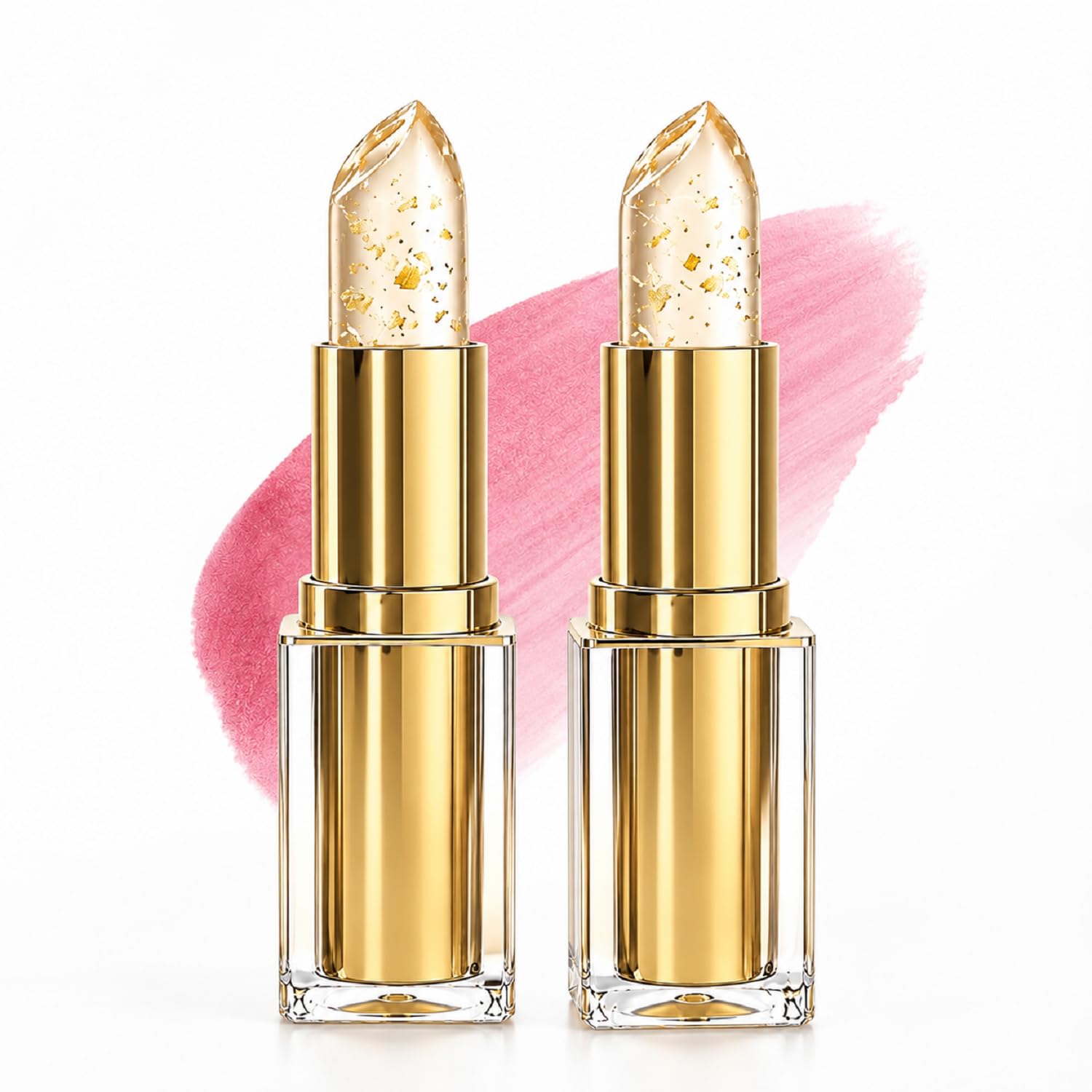 2PCS PH Lipstick Color Changing, Clear Color Changing Lipstick