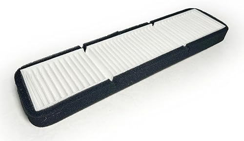 Nispira Filtro de ventilación de entrada de aire de entrada de cabina de repuesto para Tesla Model 3  2017 2018 2019 2020  Tamaño 11.75" x 3" x